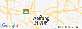 Weifang map